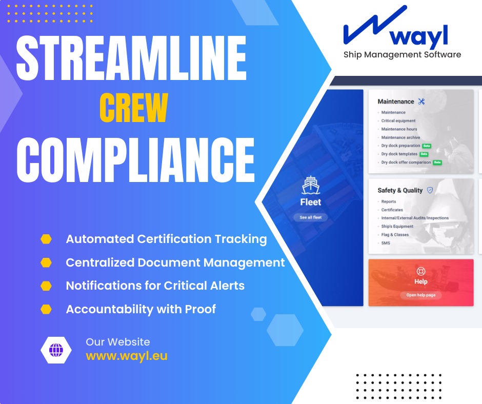 Crew Management Software - WAYL: Your Solution for Seamless Crew Compliance