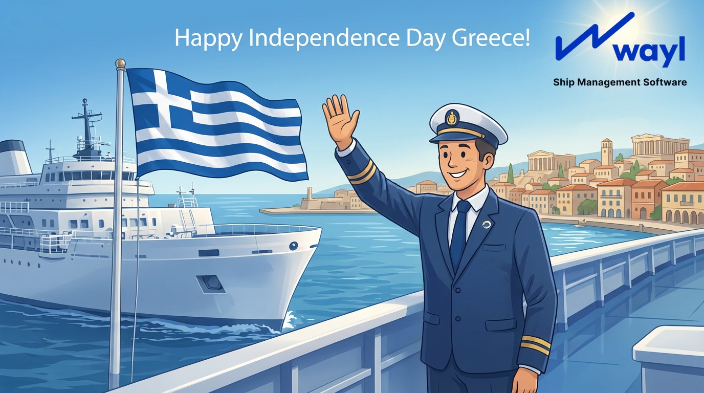 Happy Independence Day Greece – Greetings to the Greek Shipping Community